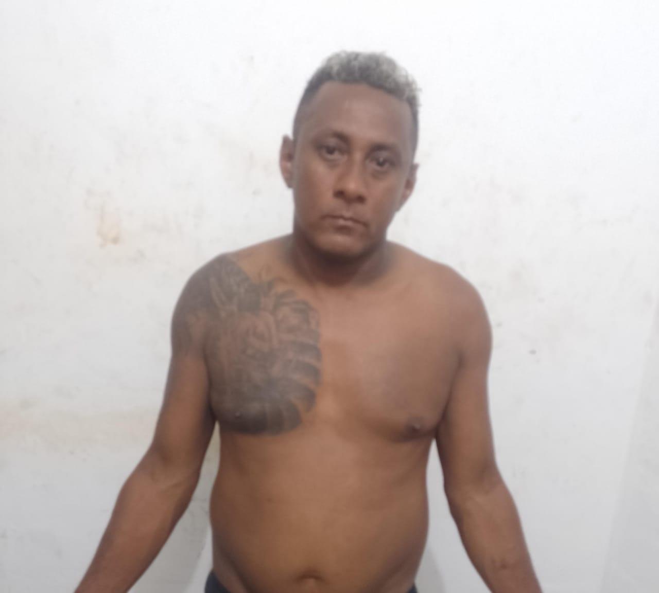 Homem preso pelo Recobrimento do 35º BPM em Santarém com mandado de prisão do estado do Amazonas