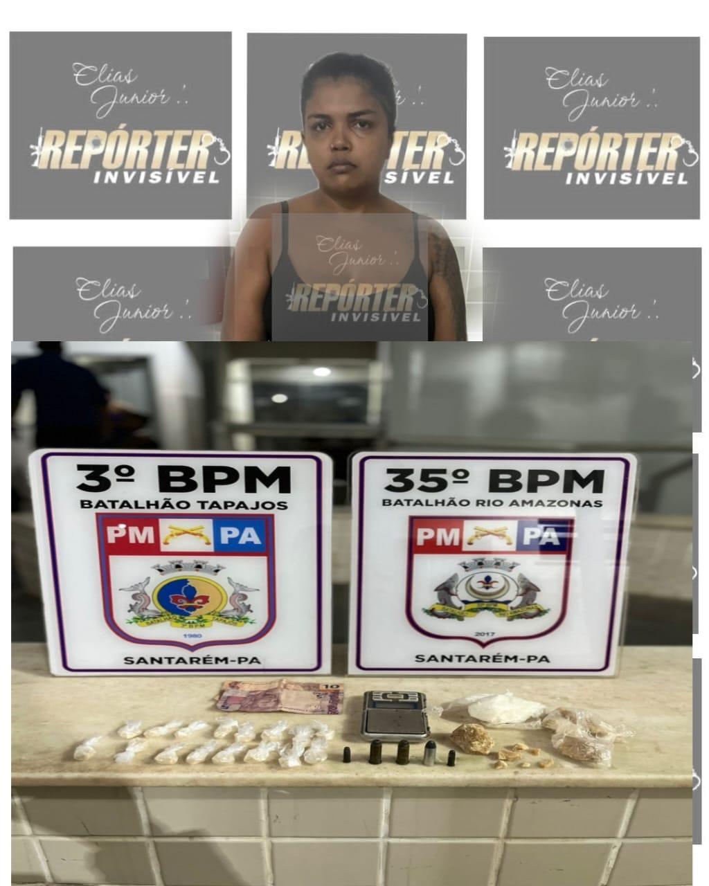 Guarnição padrão do Recobrimento do 35º e 3° BPM em mais uma prisão por tráfico