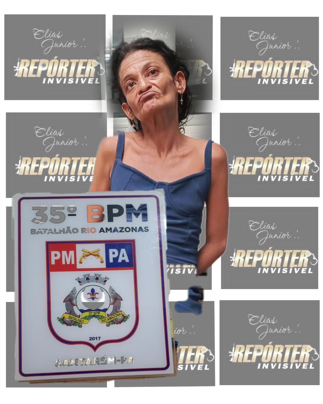 Aninha presa pelo Recobrimento do 35° BPM