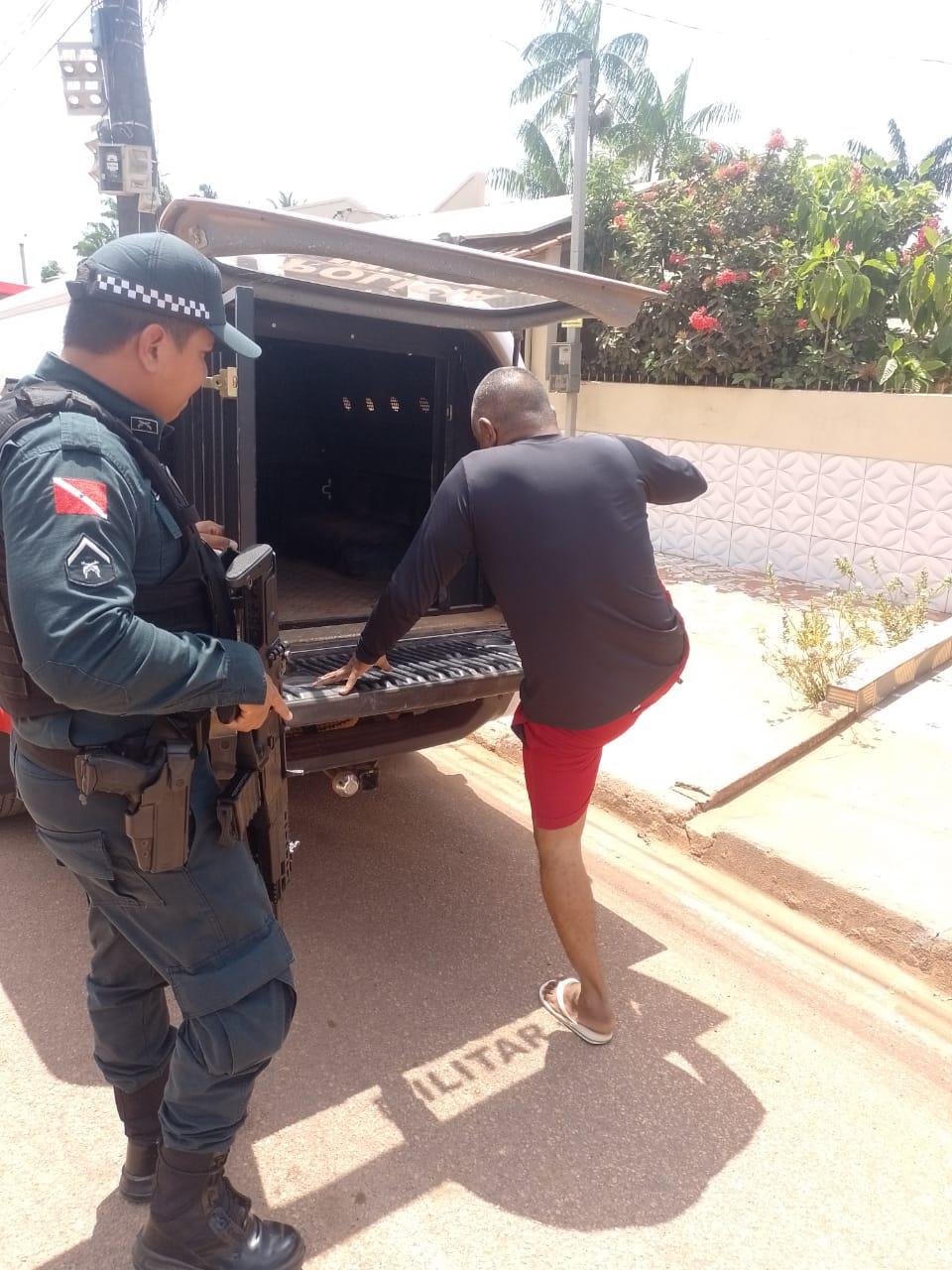 Preso pelo Recobrimento do 35° BPM trafico