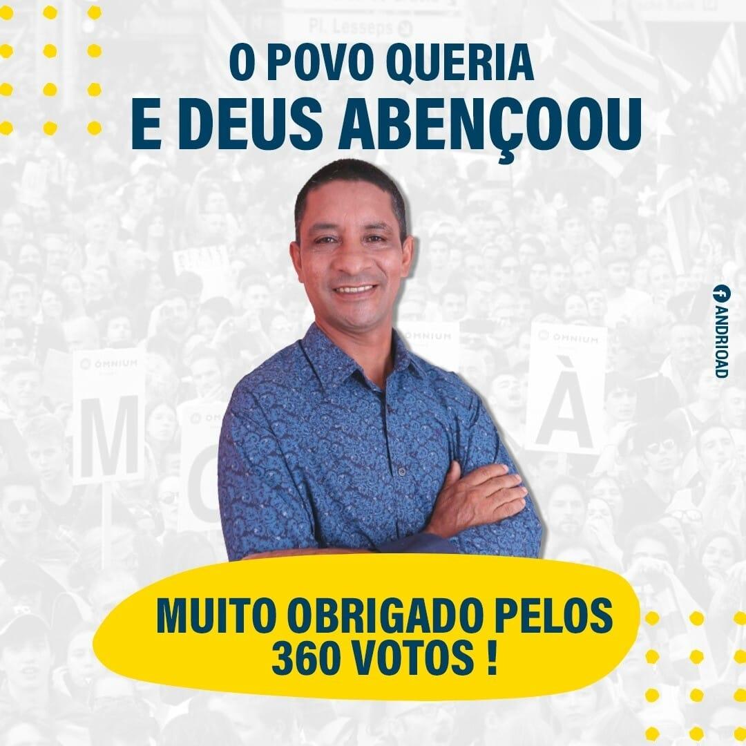 Em Aveiro Vereador se reelege e mostra força politica