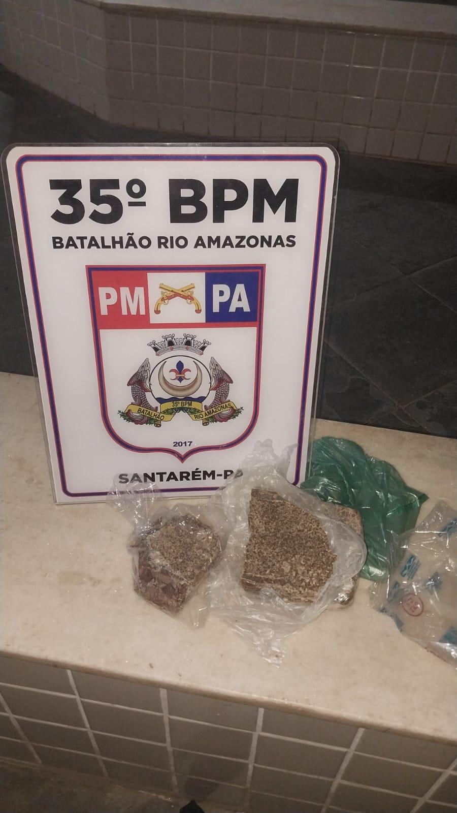 Mais uma aprensão de entorpecentes 35º BPM