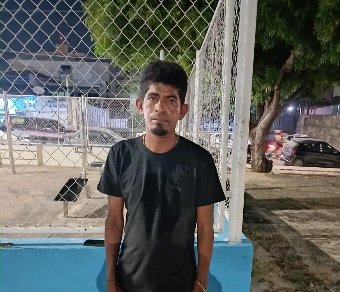 Preso pela PM por tráfico na Avenida Tapajos