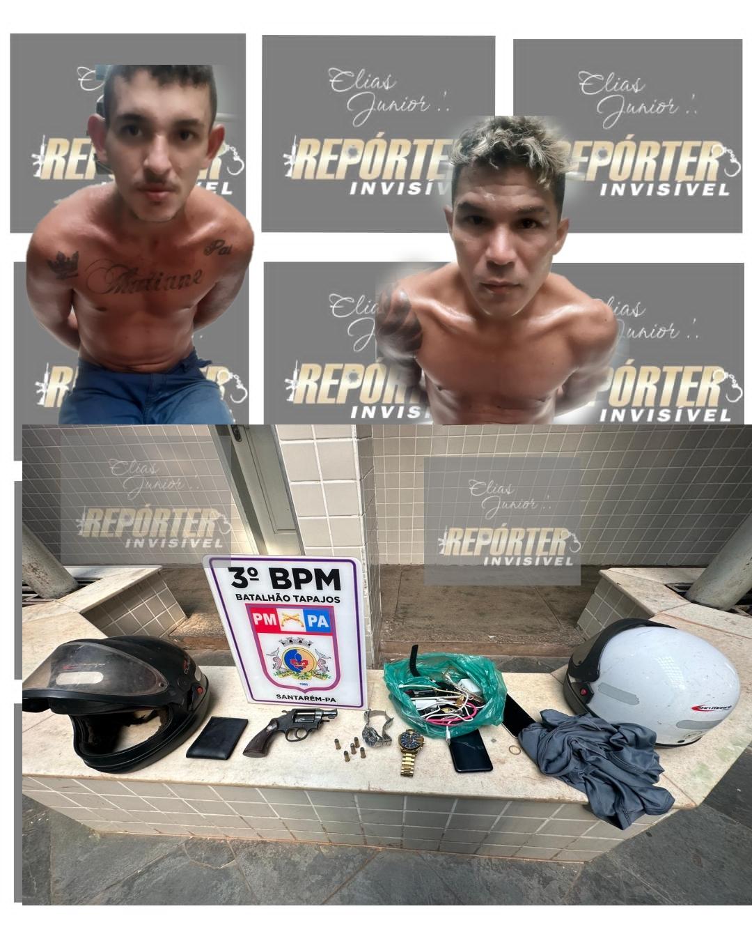 Dois jovens presos por assalto