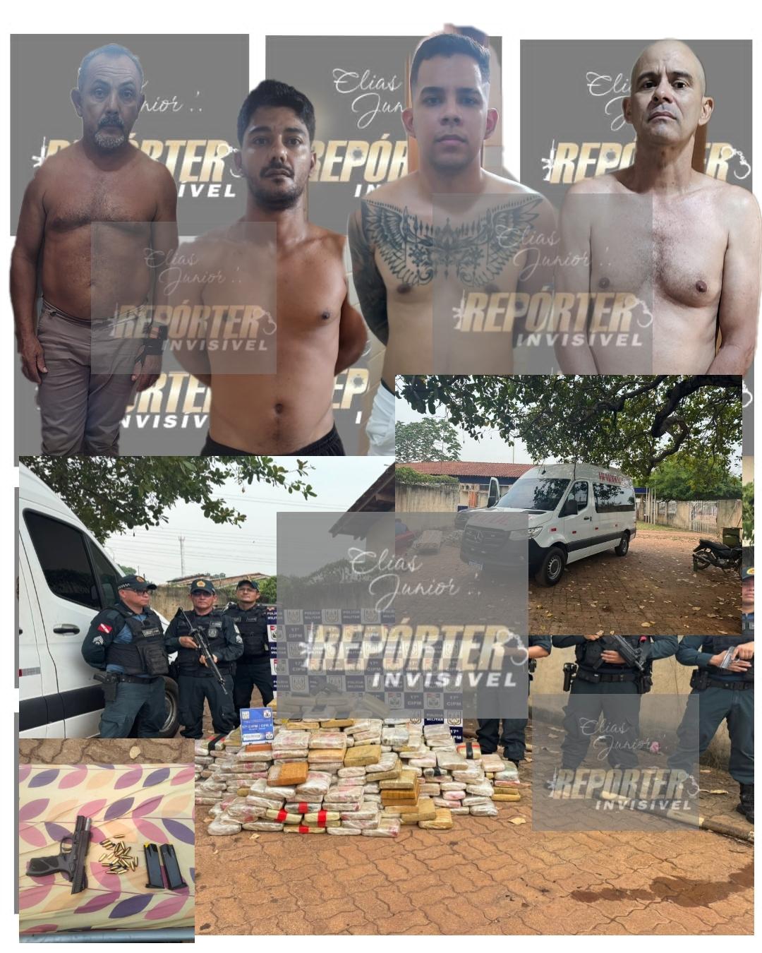 Drogas apreendida em viatura falsa de Hemodiálise foi apreendida pela polícia em Rurópolis