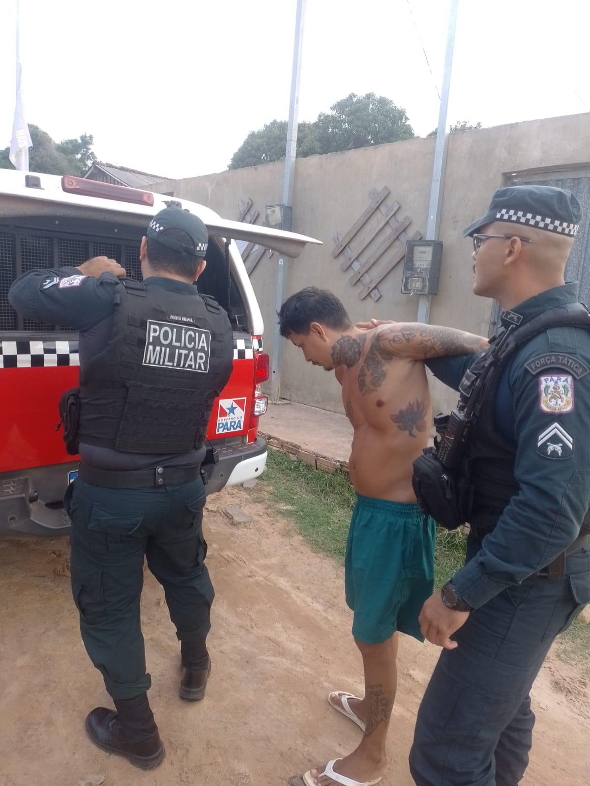 Foragido a 09 anos preso pela guarnição do Ten Alciomar