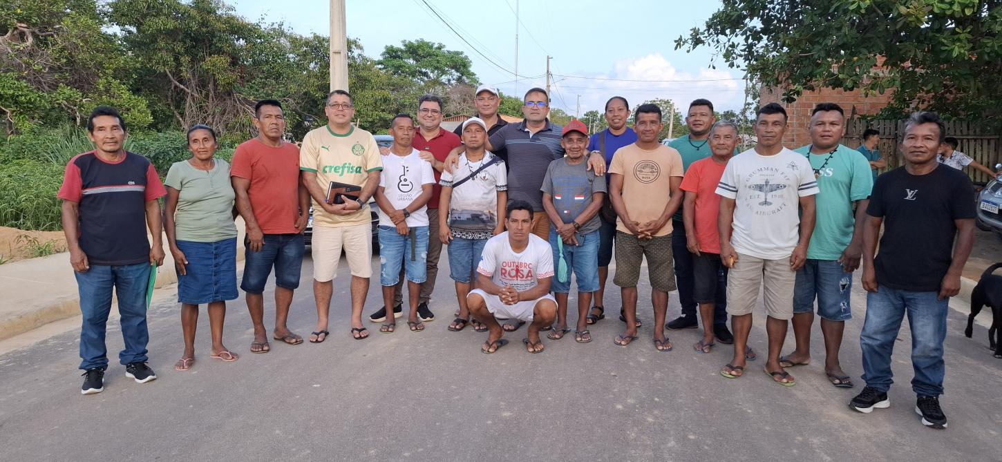 Prefeito Gerdal Diniz reune com lideranças indígenas