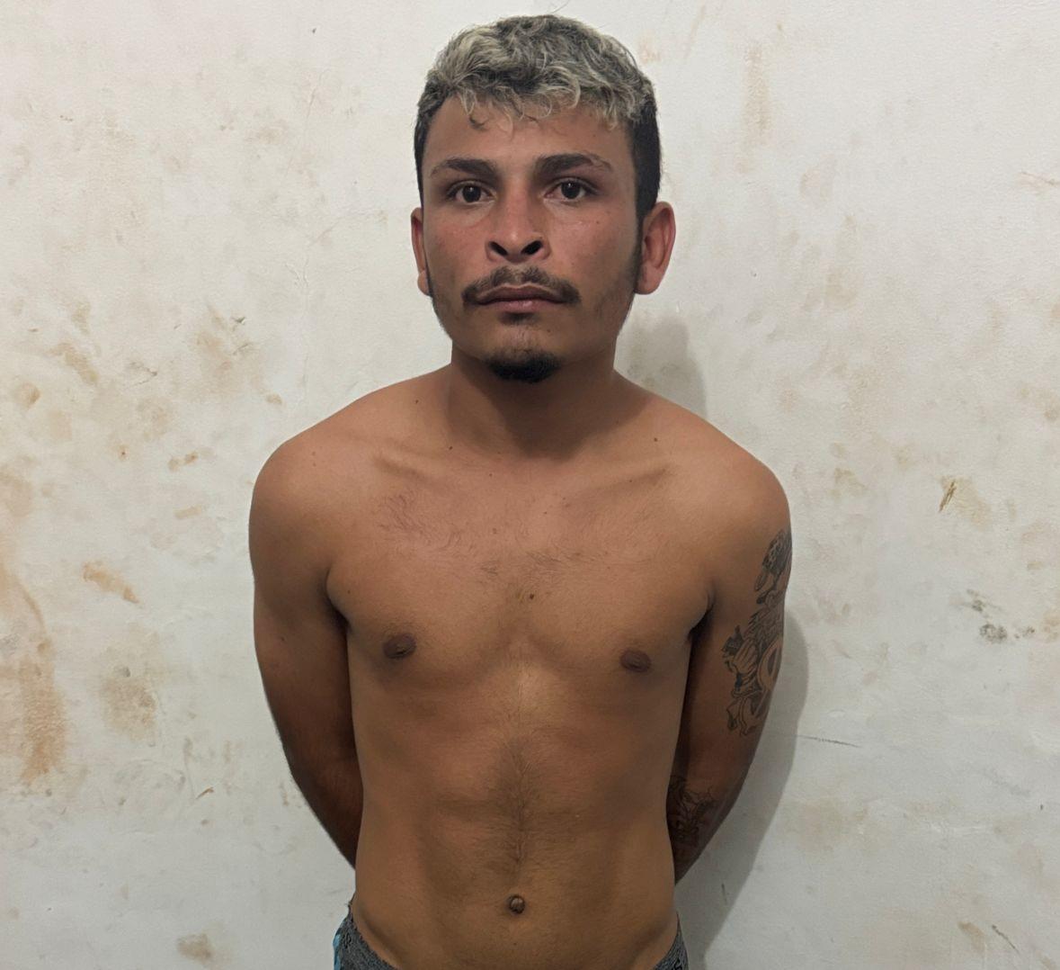 Elemento envolvido com disparos de arma de fogo na orla foi preso com drogas