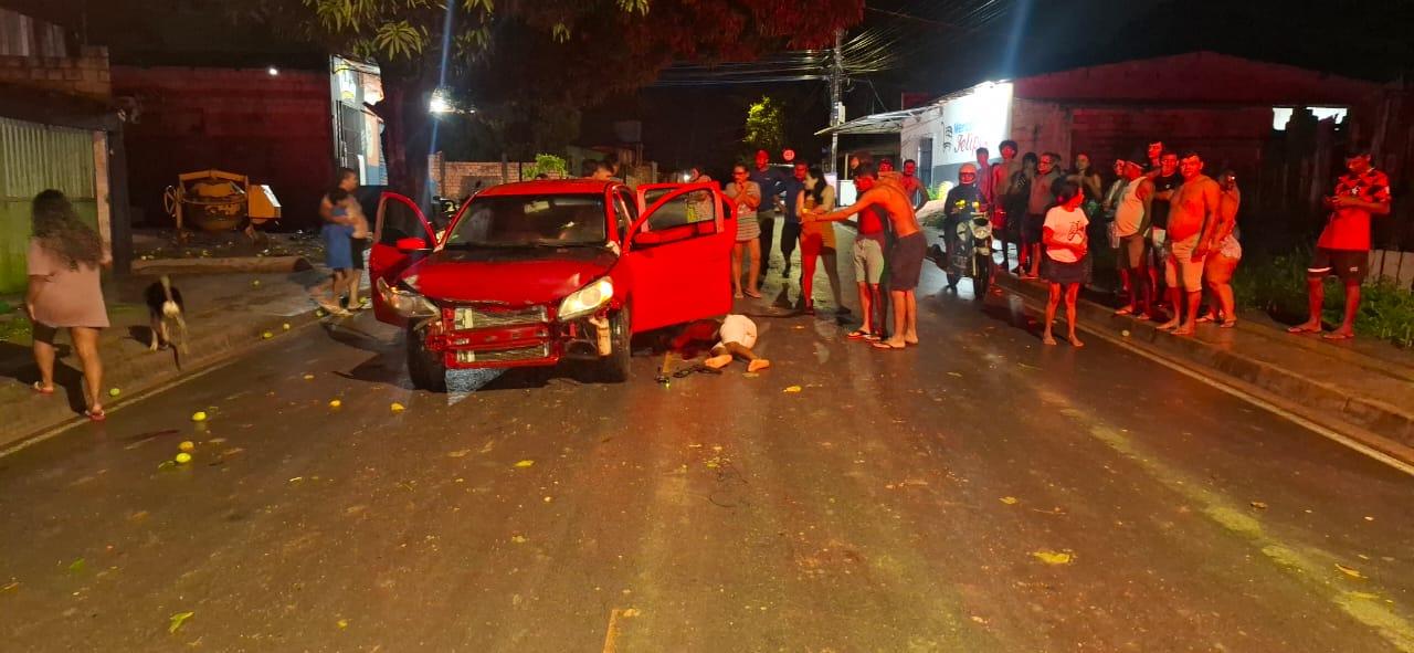 Jovem morto e mulher baleada na Grande Área do Santarenzinho