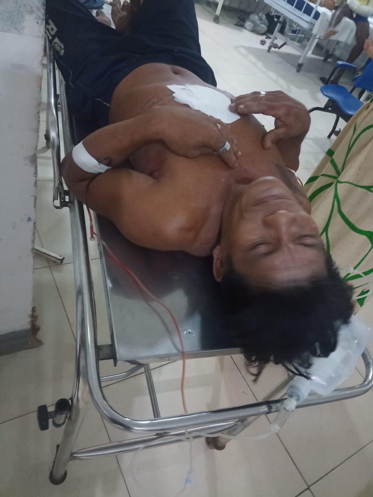 Homem esfaqueado nas proximidades do Mercadinho da Rodagem