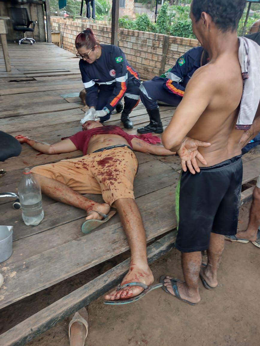 Tentativa de homicídio nesta manhã de Domingo