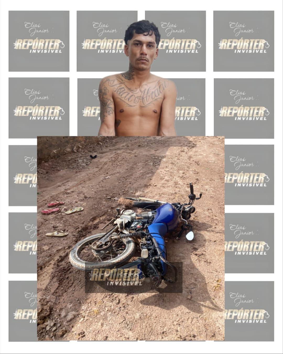 Elemento preso pelo 35º BPM por roubo 