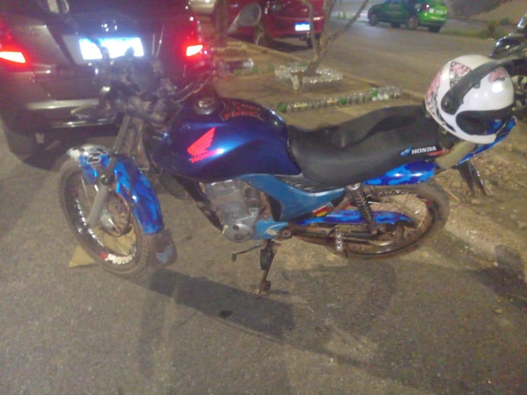 Moto recuperada pelo 3º BPM 