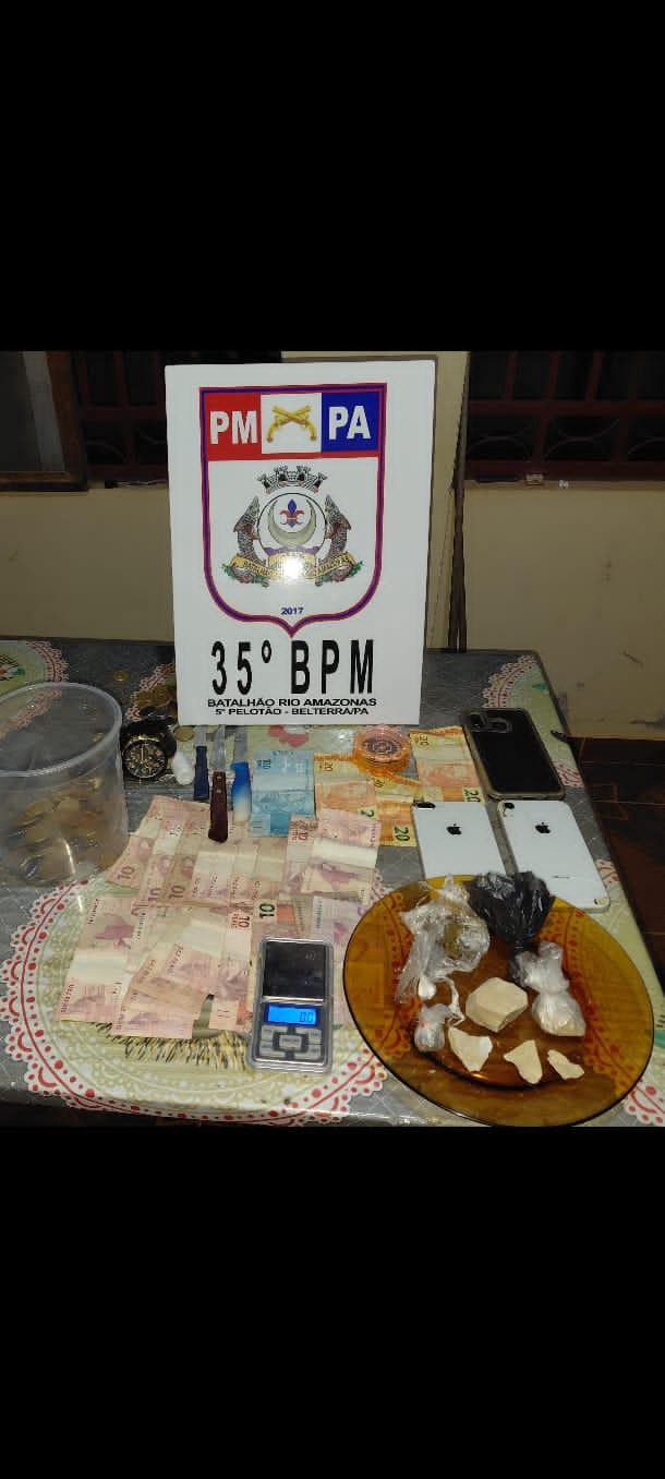 Preso por trafico em Belterra 