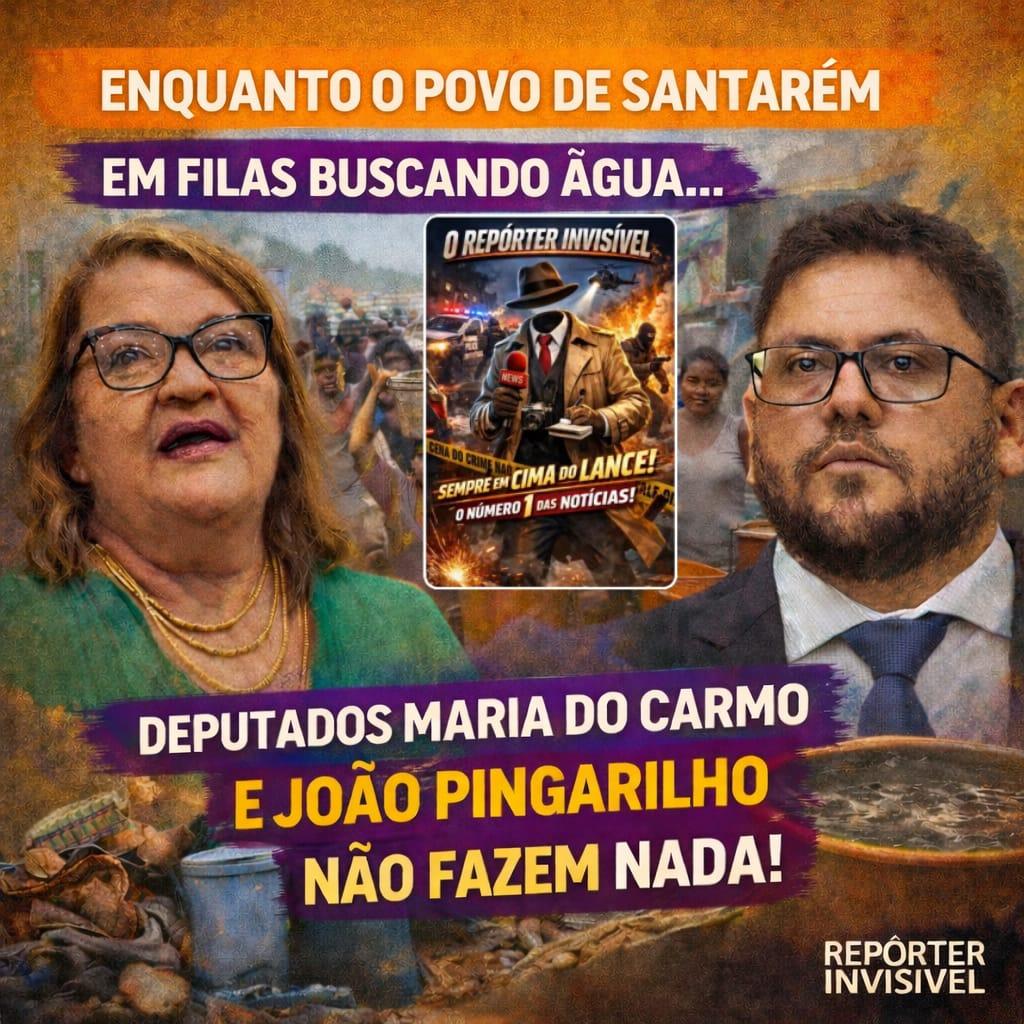 Falta de água em Santarém se agrava e população cobra atuação direta dos deputados 