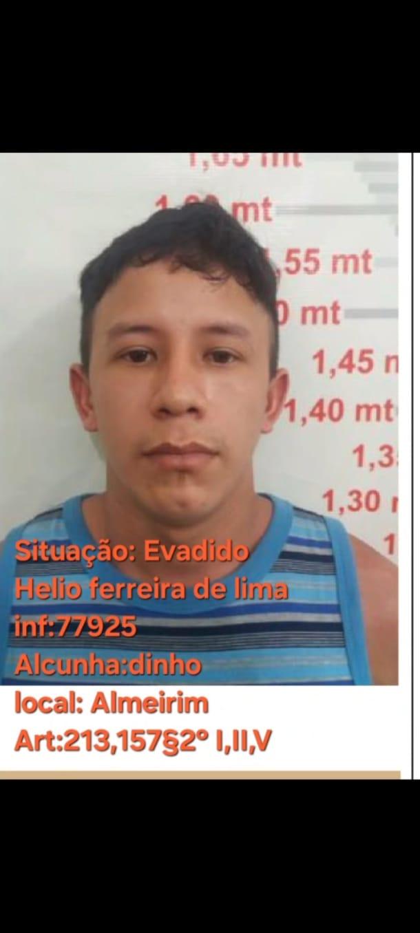 Evadido do sistema prisional de Santarém preso pela PM em Almeirim 