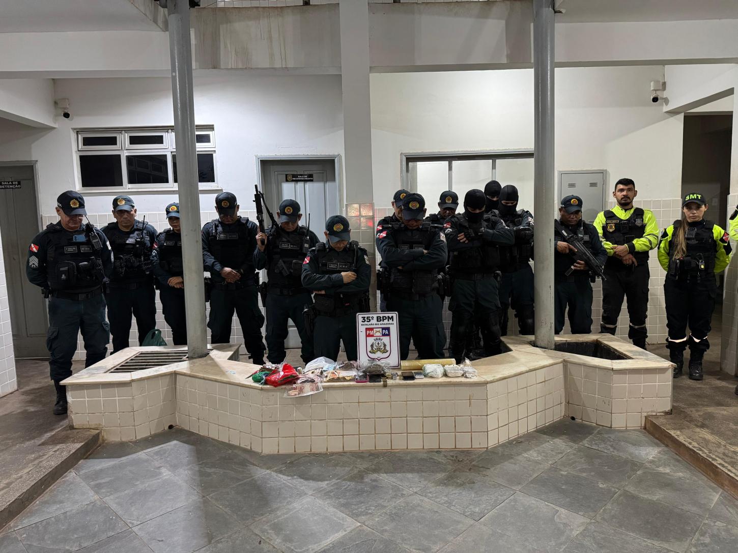 Mais uma ação fulminante do 35º BPM com  resultado de prisão e apreensão de entorpecentes 