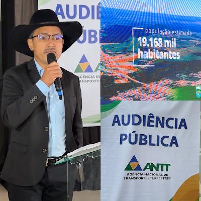 Prefeito Henrique Borges leva demandas de Trairão à ANTT e cobra obras urgentes na BR-163 durante audiência em Itaituba