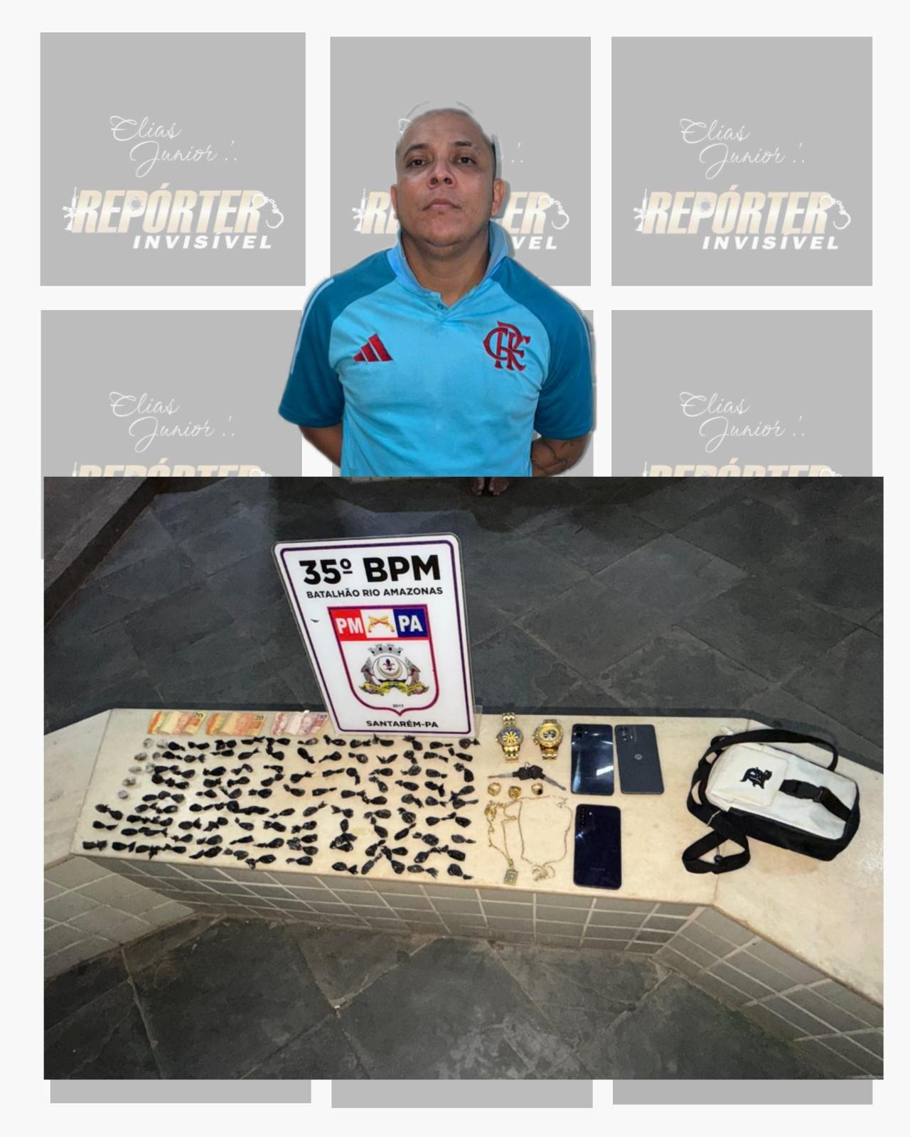 Preso por tráfico no bairro da Matinha 