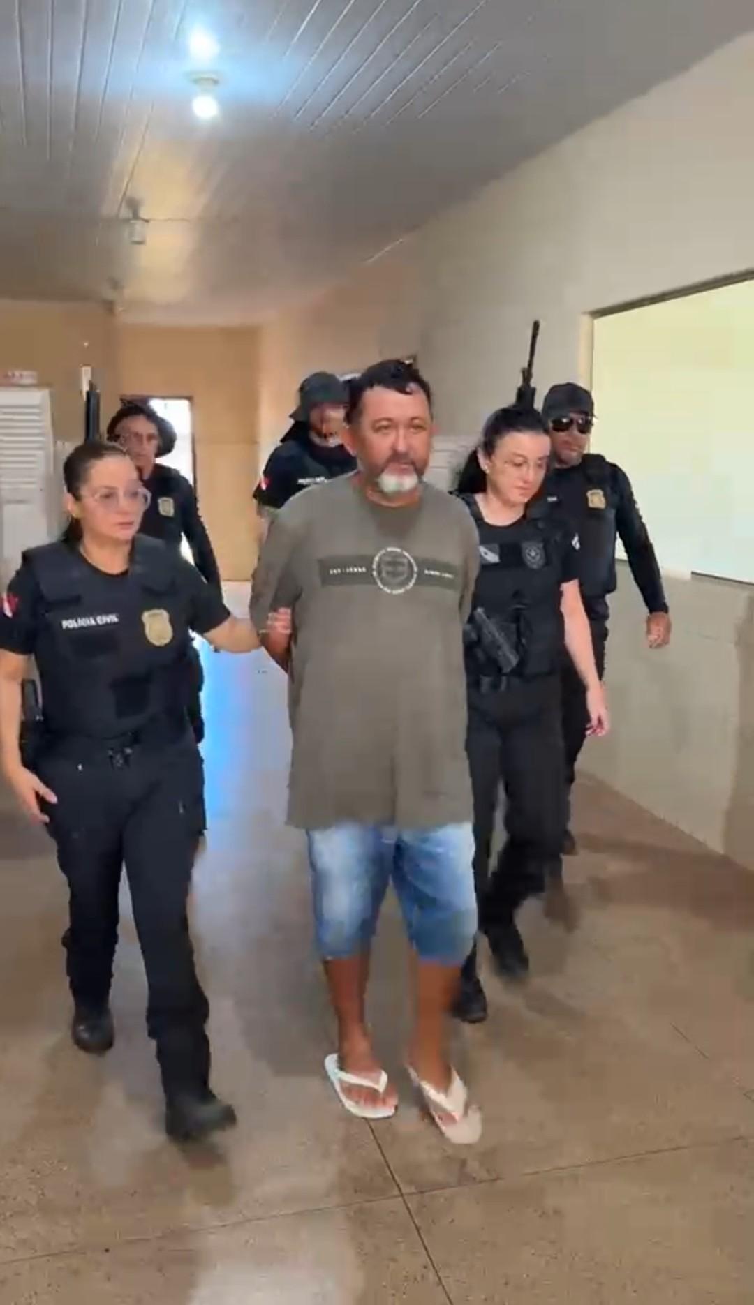Suspeito de ter matado a própria mãe em Juruti recambiado para Santarém 