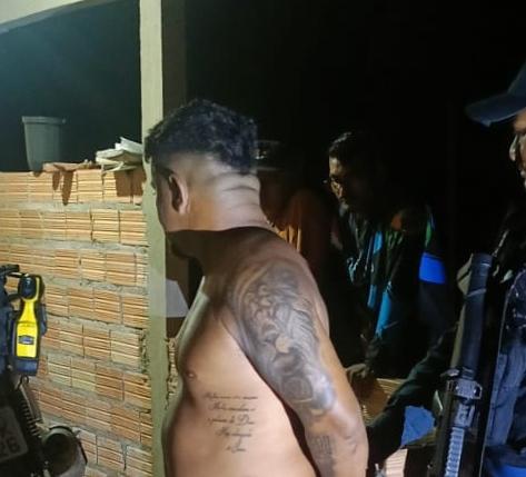 Elemento preso suspeito de esfaquear 04 pessoas no município de Monte Alegre 