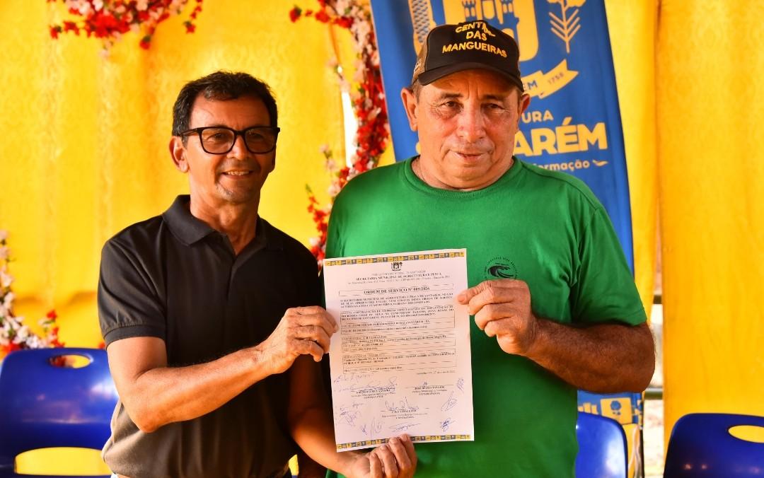 Mandato presente: Henderson Pinto garante ampliação de microssistema de água para comunidade São Braz