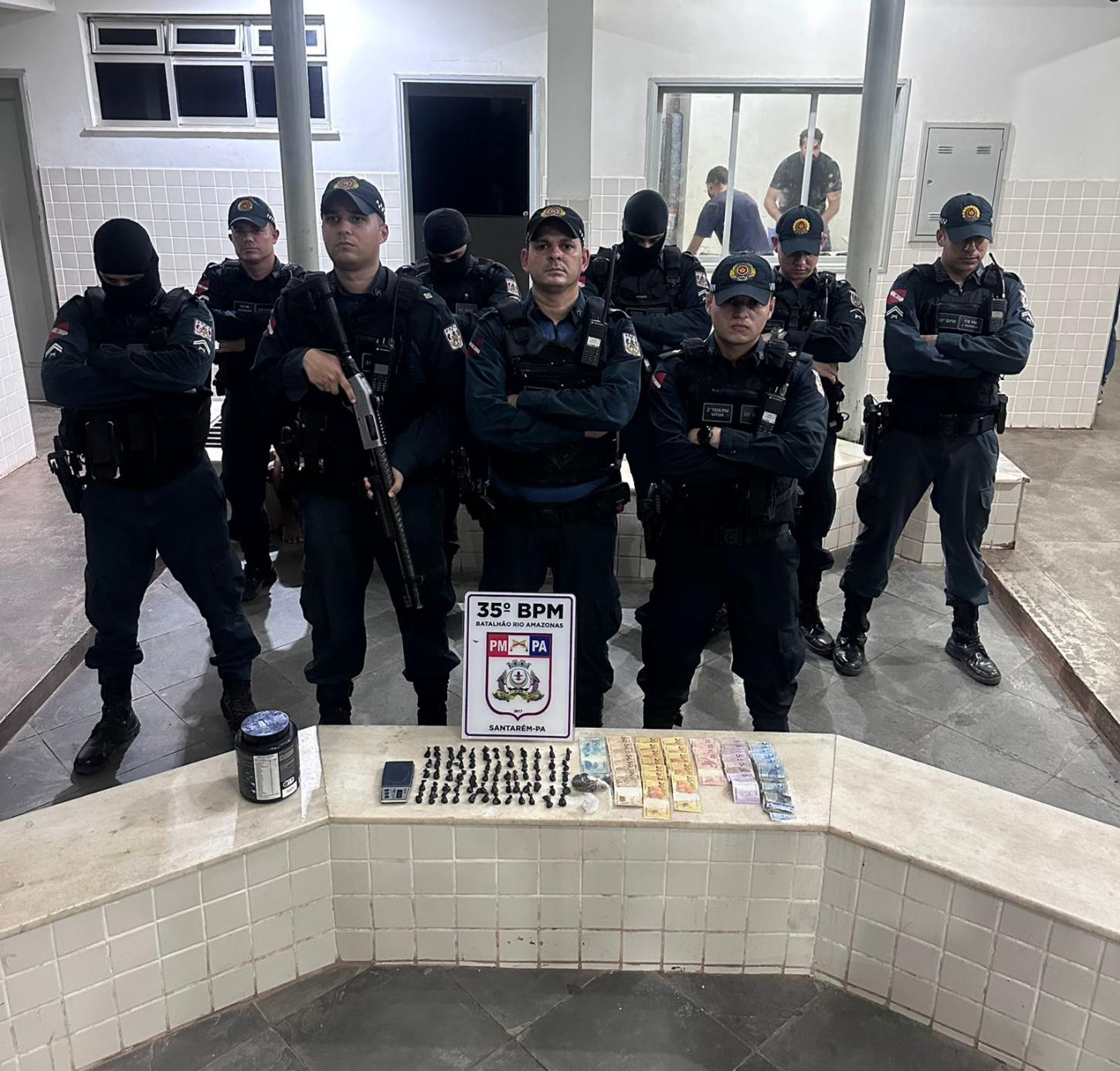 Preso por tráfico no bairro do Livramento 
