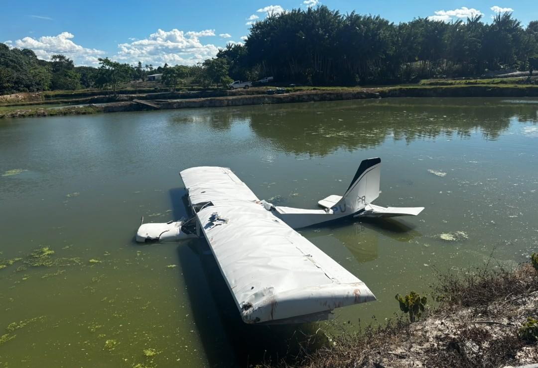 Avião de pequeno porte caiu no município de Novo Progresso 