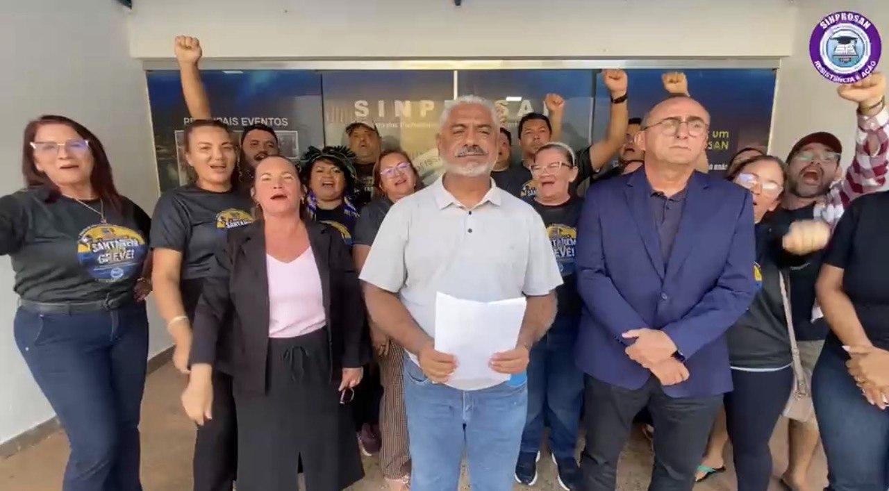 Sinprosan recorre de decisão do TJ que exige 80% de servidores trabalhando, e mantém greve