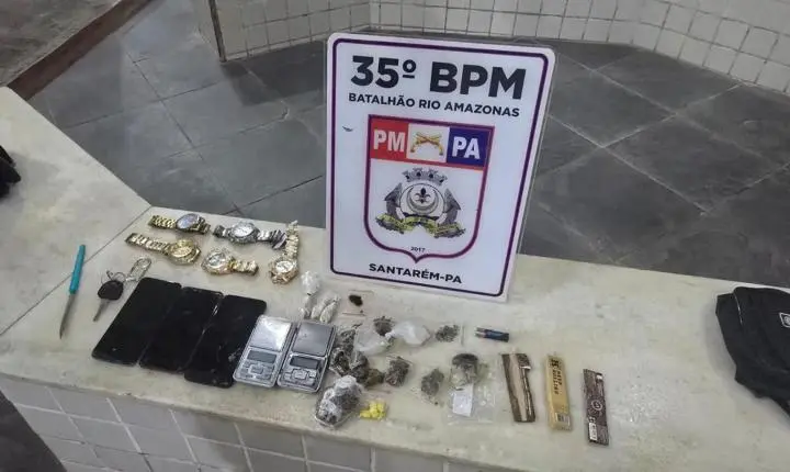 35º BPM em Santarém em mais uma ação nas ruas da cidade 