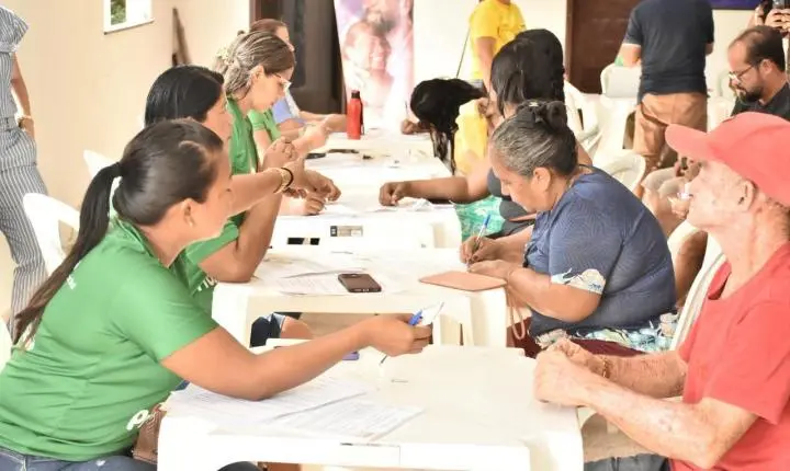 Caravana prosperar entrega 373 óculos e reforça ação de saúde ocular em Belterra