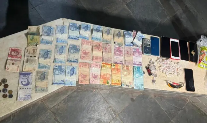 Casal preso por tráfico no bairro da Área Verde em Santarém 