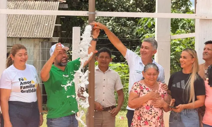 Deputado Henderson Pinto entrega microssistema de água e beneficia 60 famílias em Belterra