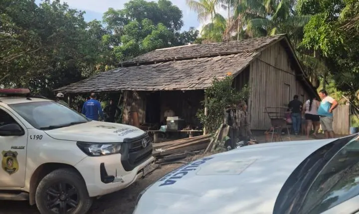 Duplo homicídio em vicinal no município de Placas 