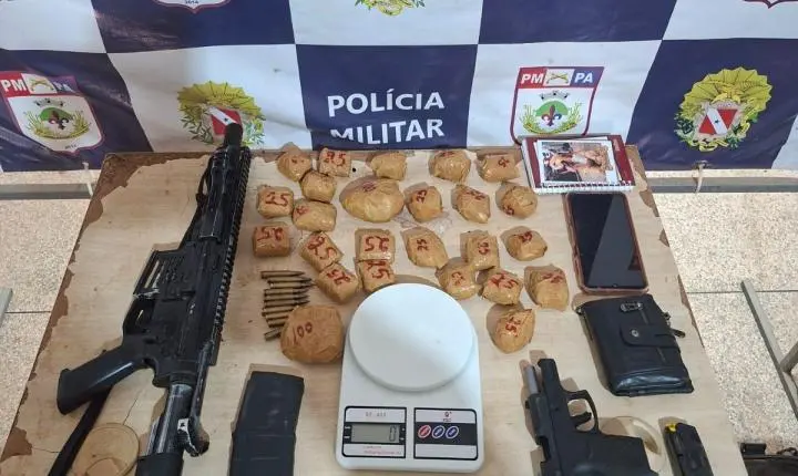 Elemento bateu de frente com a PM em Almeirim e foi parar no saco preto