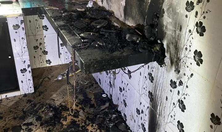 Guarnição do 35º BPM com rapidez e agilidade evita danos maiores em ocorrência de surto pisicotico 