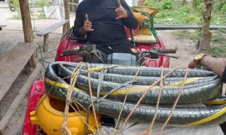 Homem morto e mulher atingida nas costas no garimpo São Domingos município de Itaituba 