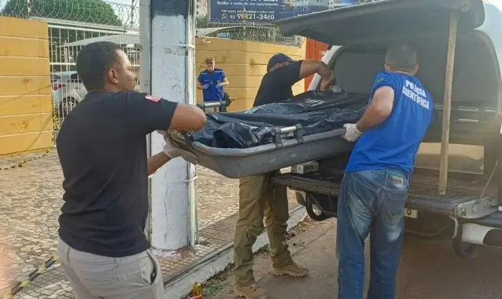 Homem morto na madrugada 