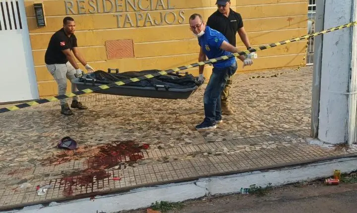 Homem morto na madrugada 