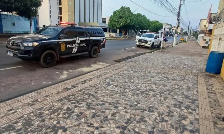 Homem morto na madrugada 
