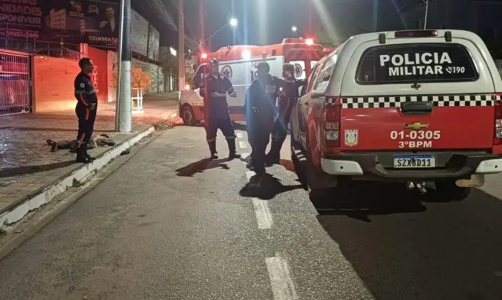 Homem morto na madrugada 