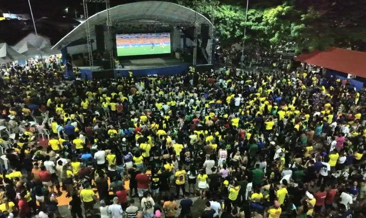 Isaías Batista Neto acompanha entrega da nova Praça da República em Juruti