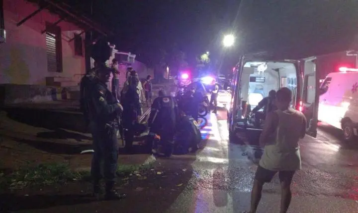 Mais um acidente de trânsito da madrugada em Santarém