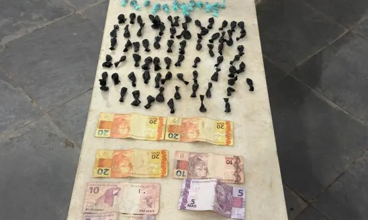 Mais um elemento preso por tráfico pelo 35º BPM 