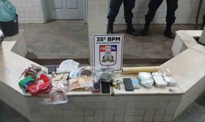 Mais uma ação fulminante do 35º BPM com  resultado de prisão e apreensão de entorpecentes 