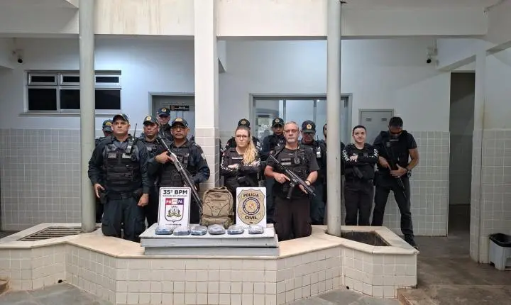 Operação conjunta entre Polícia Civil e Militar resulta em homem preso na Comunidade de Perema 