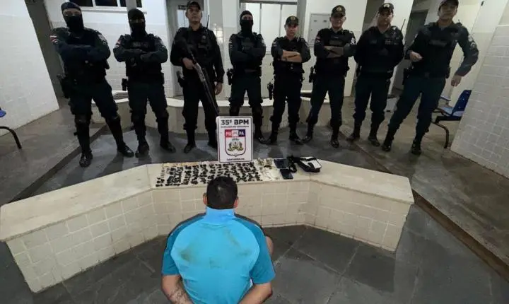 Preso por tráfico no bairro da Matinha 