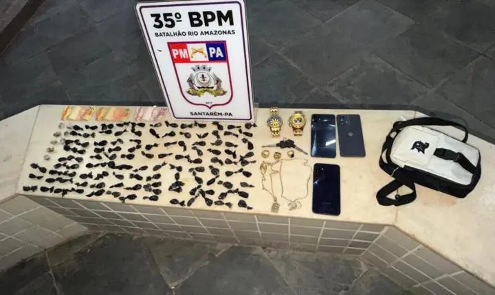 Preso por tráfico no bairro da Matinha 