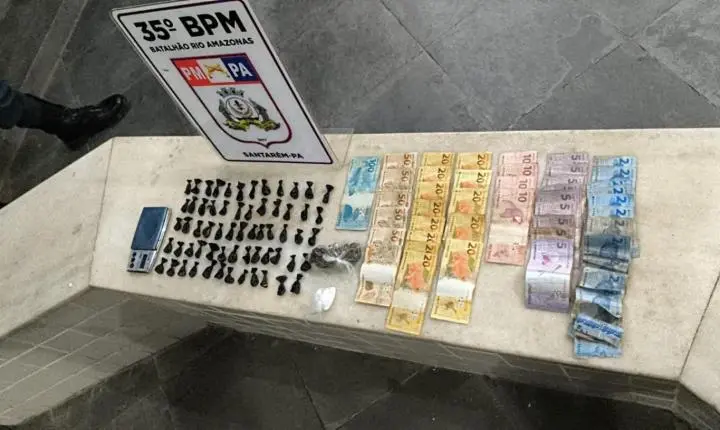 Preso por tráfico no bairro do Livramento 