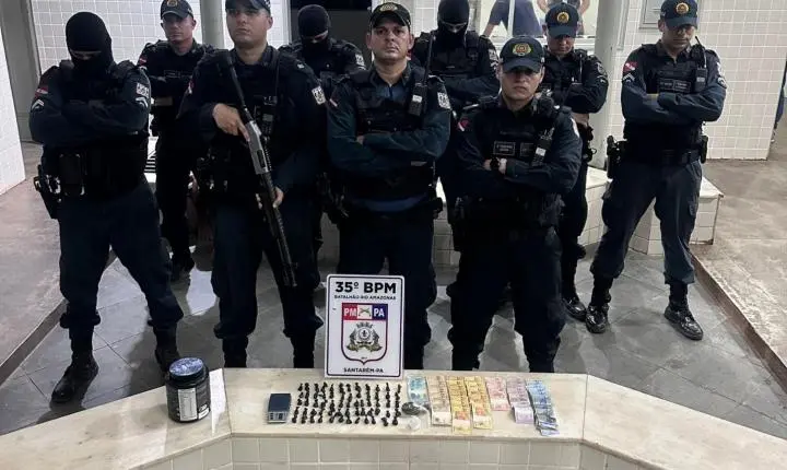 Preso por tráfico no bairro do Livramento 